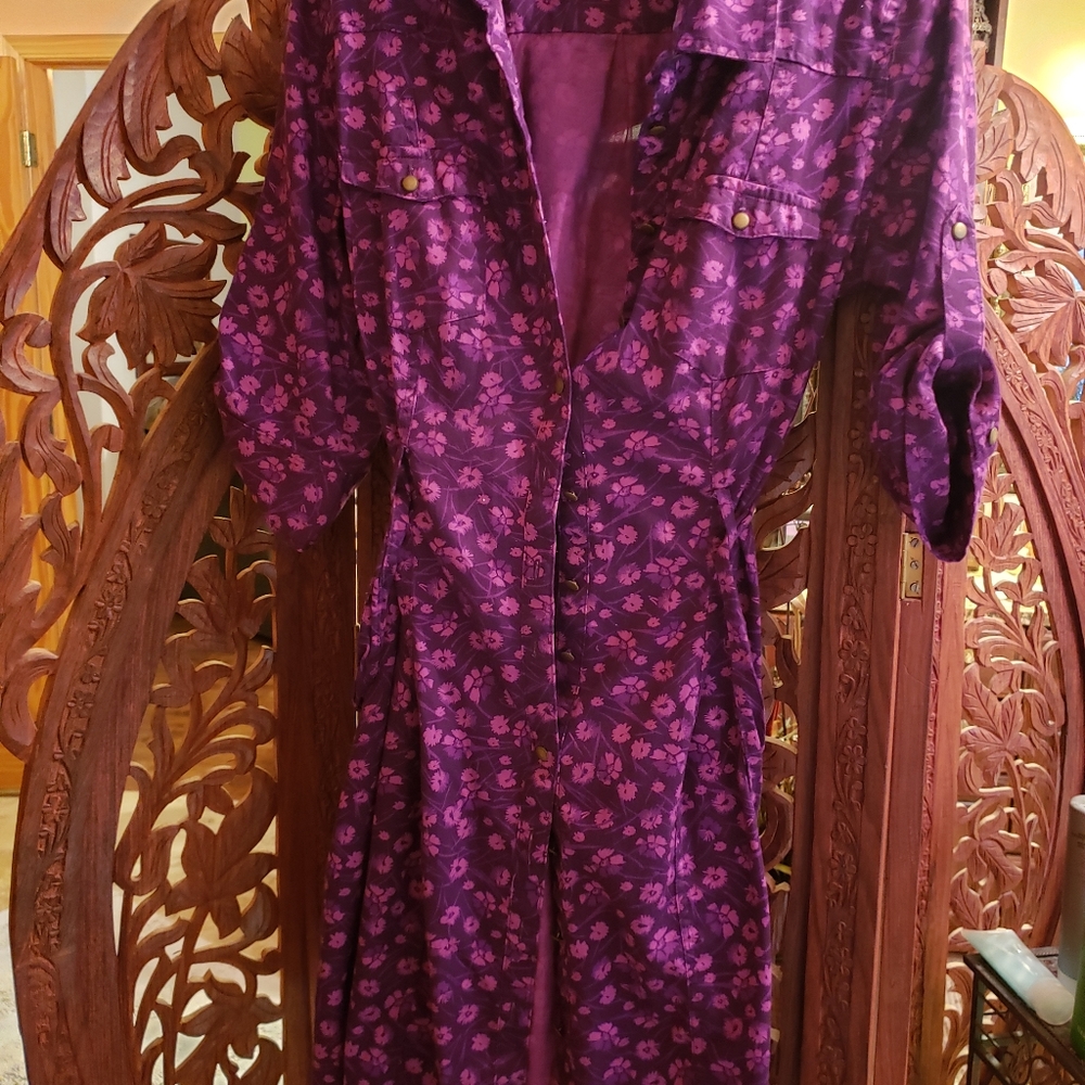 Dress long over shirt